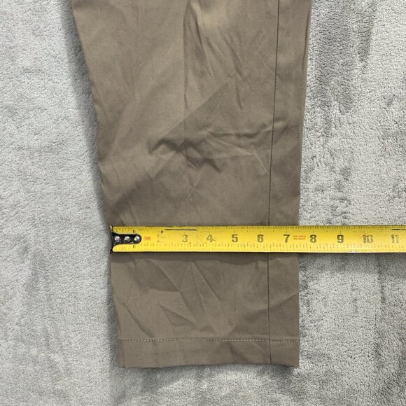prAna Brion Pant Mens Size 35x27” Performance Chino Brown Nylon Outdoor Gorpcore - Picture 6 of 15